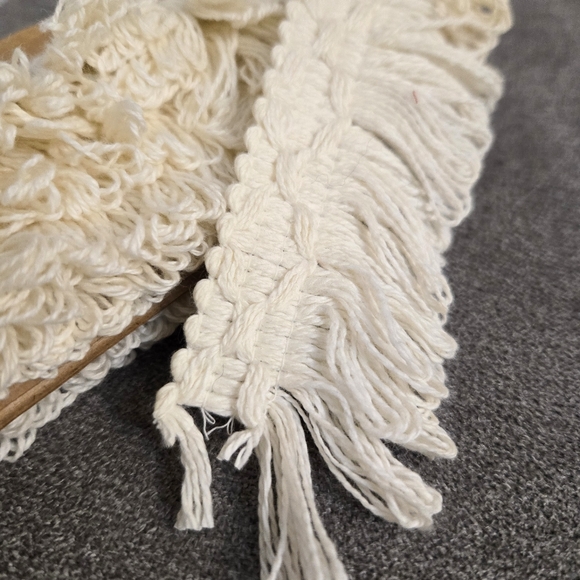Loop Fringe Edge Trim 6 ft Creme 2 in Pillow Upholstery Cotton Sewing - Picture 3 of 6